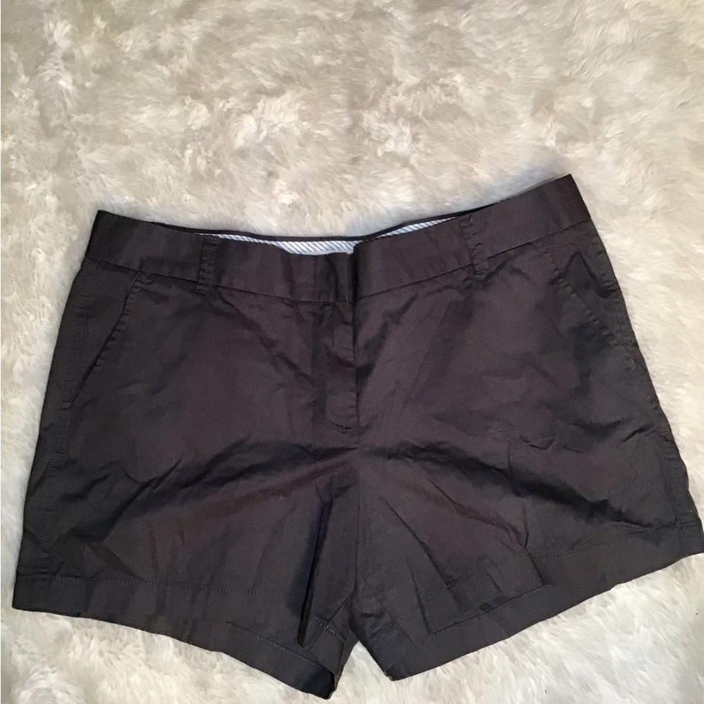 J. Crew Chino Charcoal shorts size 14